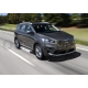 Пороги алюминиевые Rival Silver New для Kia Sorento Prime 2018-2021
