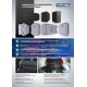 Комплект защит алюминий 3.8 мм радиатора, картера, КПП и РК Rival для Lexus GX 460 2009-2013 2013-н.в./Toyota Land Cruiser Prado 150 2009-2020 2020-н.в., с крепежом, 3 части