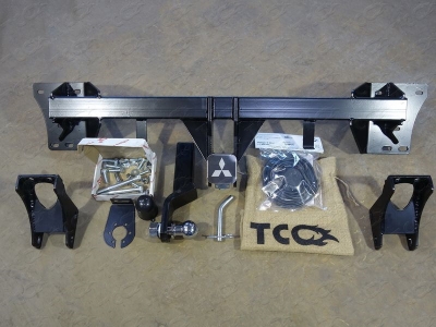 Фаркоп ТСС шар Е нержавеющий для Mitsubishi Eclipse Cross 2018-2021